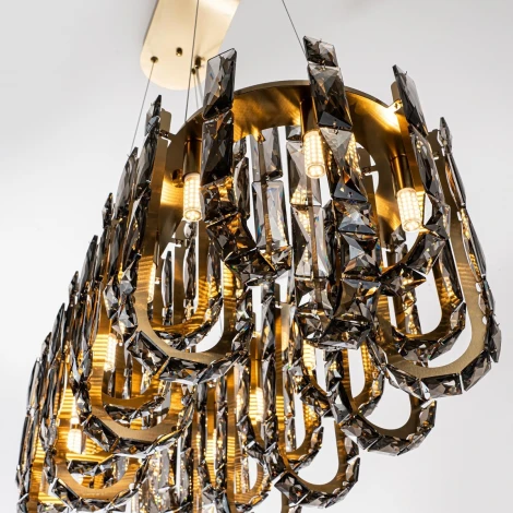 Подвесная люстра хрустальная Modelux MODELUX ML.6621.12 BS-SM