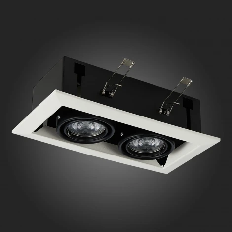 Встраиваемый точечный светильник ST Luce Hemi ST250.548.02 (220V, куб)