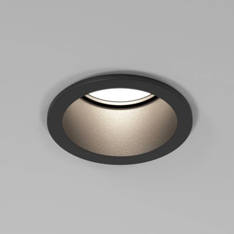 Светильник встраиваемый Elektrostandard Moll 25002/01 GU10 чёрный (220V, круглые)