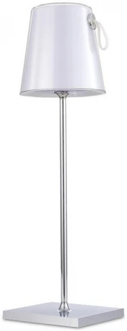 Настольная лампа ST Luce Portali SL1009.104.01 Хром/Белый LED 1*5W 3000K+RGB