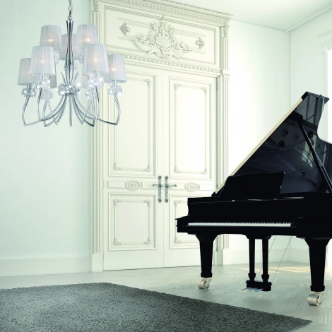 Подвесная люстра Mantra Loewe 4630 (220V, на цепи)