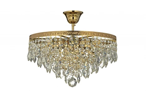 Потолочная люстра буше Arti Lampadari Castellana E 1.3.38.602 G (220V, хрусталь)