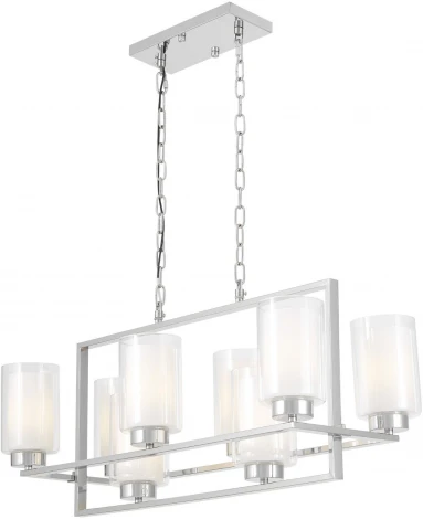 Подвесная люстра Lumina Deco Lino LDP 1239-8 CHR