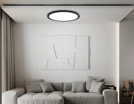 Потолочный светильник круглый светодиодный с регулировкой цветовой температуры Ambrella ORBITAL FZ1910 (220V, круглые, IP54)