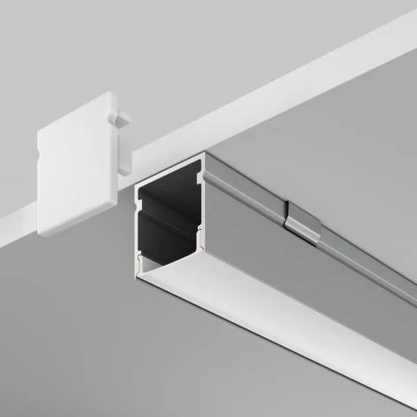 Алюминиевый профиль накладной 20x20 Maytoni Led Strip ALM-2020-S-2M