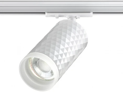 Светильник трековый для однофазного двухжильного (универсального) шинопровода Brill 370848 (220V, круглые)