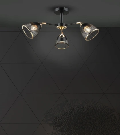 Потолочная люстра Wedo Light Aniko WD3637/3C-BK-FGD-BK