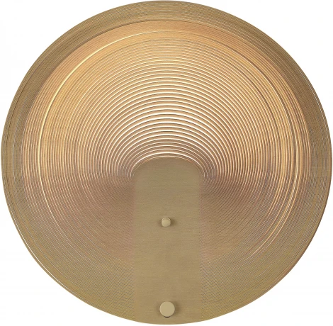 Светильник настенный ST Luce SL6900.501.16 Белый/Древесный LED 1*16W 3000K (220V, круглые)