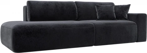 Диван прямой Лига-036 НПБ Модерн подлокотник справа Лига Диванов (Велюр) арт.127723