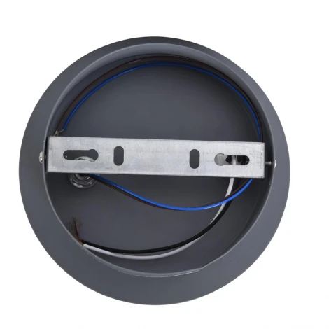 Настенный светильник с выключателем Lumion Torina 8345/1W серый, металл GX53 LED 1*7W 220V