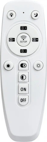 Потолочная люстра Lumion Goldy 8021/90CL черный/золотой/черный, металл/акрил с пультом ДУ LED 90W 220V 3000-6500К