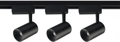 Трековый светильник Volpe ULB-Q291 8W/4200К/K BLACK SET31 (LED, 220V)