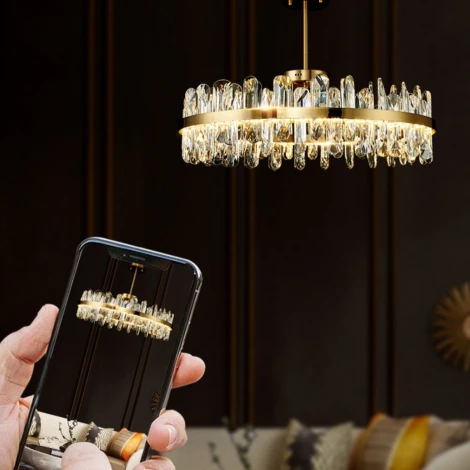 Потолочная люстра на штанге Laurent B D80 By ImperiumLoft Laurent-B01 (LED, 220V)