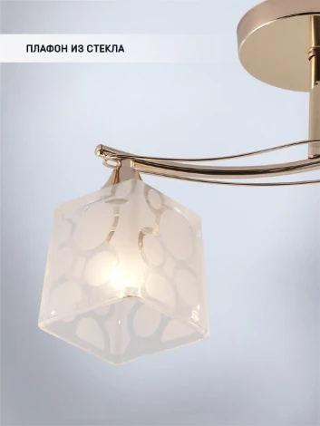 Потолочная люстра на штанге Seven Fires Fabo SF3376/2C-FGD-WT