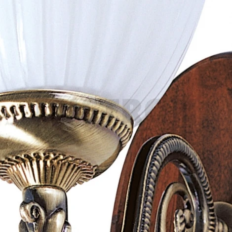 Бра N-Light 853 853-01-01 красное дерево+бронза