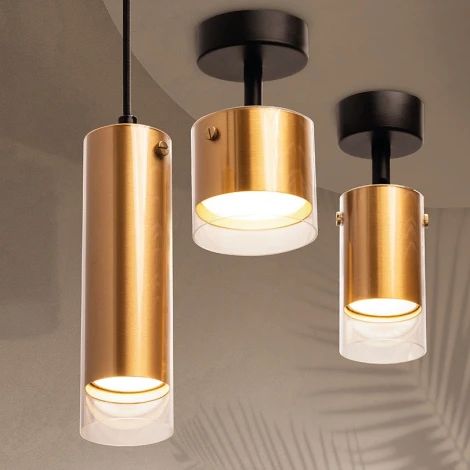 Спот Wolta WSL-GU10/S07G под лампу GU10 Золотой ORO