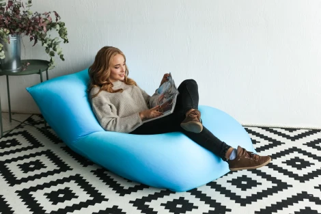 Подушка Dreambag FLEXY Голубая (Классический) 251370101