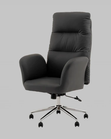 Кресло руководителя TopChairs Solid серый арт.УТ000040805