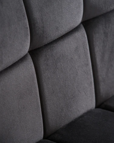 Стул барный DOMINIC (черный велюр (MJ9-101))