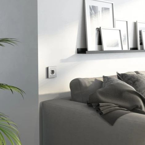 Рамка на 1 пост (алюминий) Werkel W0013506 (a066324)