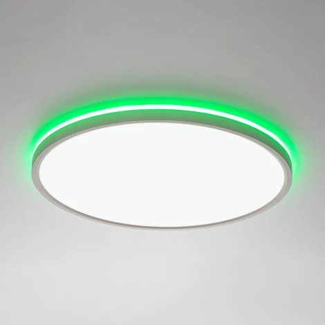 Настенно-потолочный светильник RGB светодиодный Citilux Norma CL749400 (220V, пульт управления, круглые, IP40)