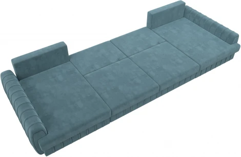 Диван П-образный Лига-057 НПБ Лонг Лига Диванов (Велюр) арт.129327