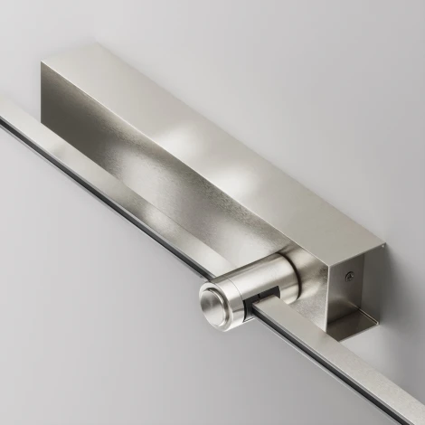 Основание настенное Wall для блока питания с вводом питания Maytoni Accessories for tracks Flarity TRA155CW-BB-PT (24V)