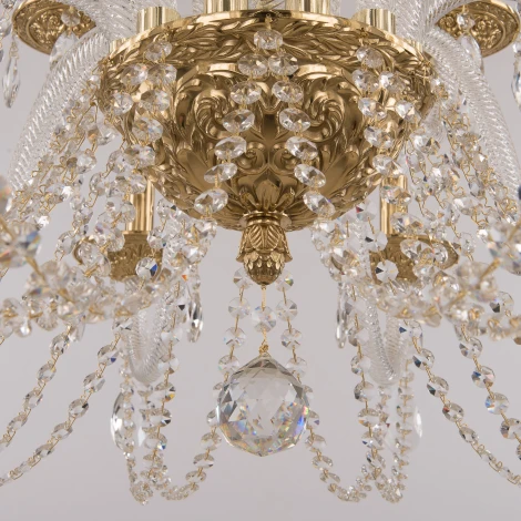 Подвесная люстра Bohemia 1601 1601/12+6/360 G