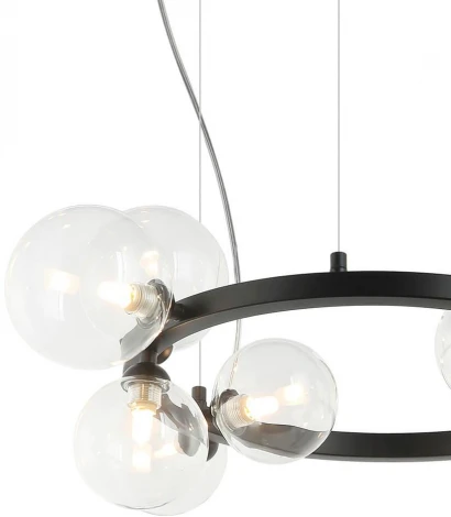 Подвесная люстра Lumien Hall Lovrenc LH4125/14P-SN-CL