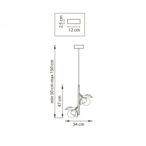 Подвесной светильник Lightstar Ceramo BW 799027