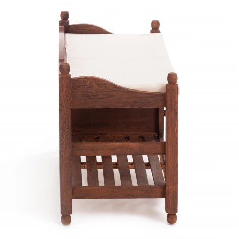 Обувница с 2-я ящиками Secret De Maison AZUR ( mod.TT-BH004) Орех (Walnut) (павловния)