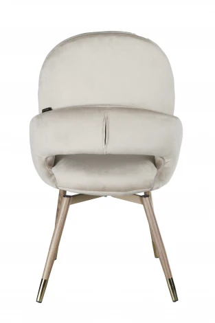 Стул обеденный IST-CASA Виола BS1377-BG-4, бежевый/орех