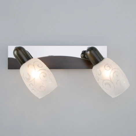 Спот Eurosvet 60301 60301/2 хром/венге