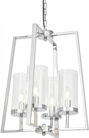 Подвесная люстра Lumina Deco Fedi LDP 1247-4 CHR (220V, на цепи)