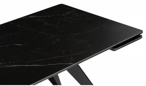 Кухонный стол Notta Дарвин (Металл,Керамика/Черный) арт.612206