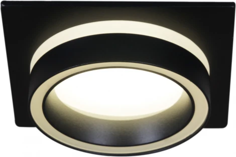 Встраиваемый точечный светильник Reluce 53003-9.0-001LD GX53 BK