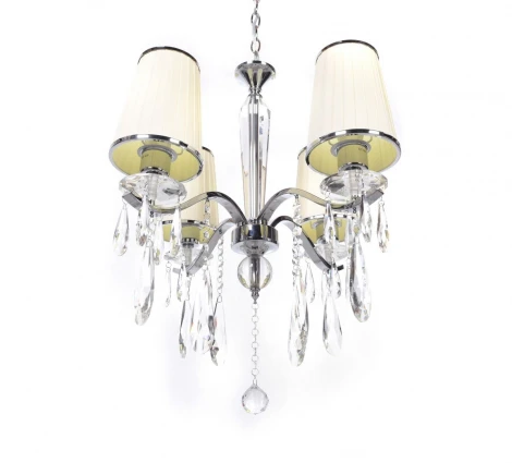 Подвесная люстра Lumina Deco Alessia LDP 1726-4 CHR