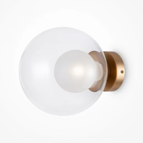 Настенно-потолочный светильник Maytoni Basic form MOD521WL-01G3 (220V, шар)