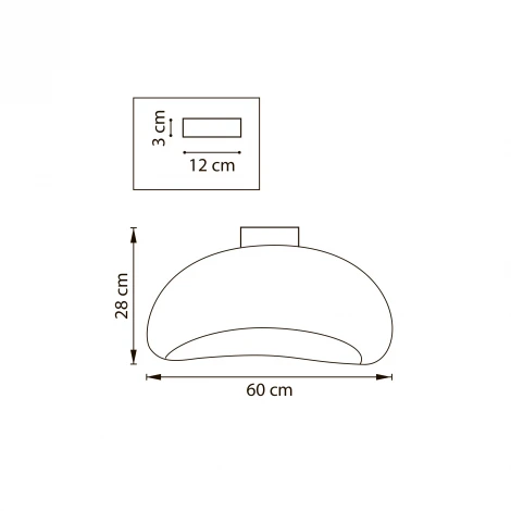 Светильник настенно-потолочный 1xE27 (led) max 12W Lightstar Sigma 611666