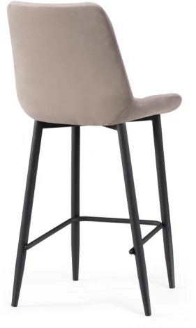 Полубарный стул Notta Алст К латте / черный 502279
