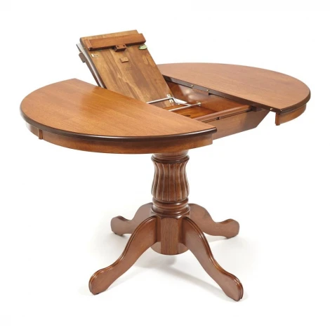 Стол NAVARRESE (mod. E-R36R+12AV NMO-2B) rustic oak (дуб) (дерево гевея/мдф)