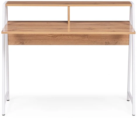 Письменный стол Woodville Аларо дуб вотан / белый матовый 542656