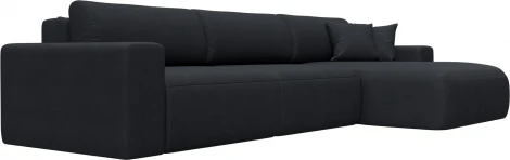 Диван угловой Лига-036 НПБ Классик Лонг правый угол Лига Диванов (Замша) арт.127798