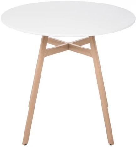 Обеденная группа Woodville Гуанора 80 gray / white / wood 527489