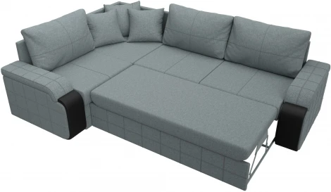 Диван угловой Николь левый угол Лига Диванов (Рогожка) арт.126003L