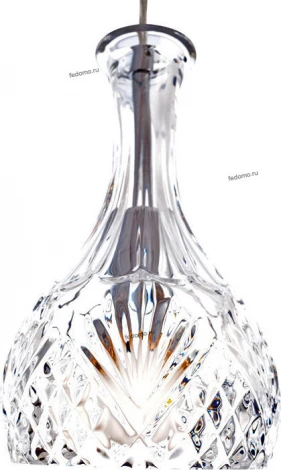 Подвесной светильник Arte Lamp Caraffa A4981SP-1CC (220V, на проводе, бокалы)