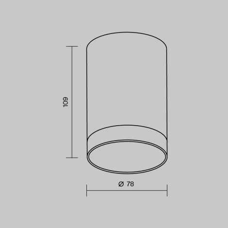 Потолочный светильник IP65 светодиодный Maytoni Luxe O500CL-L10W3K (220V, круглые)