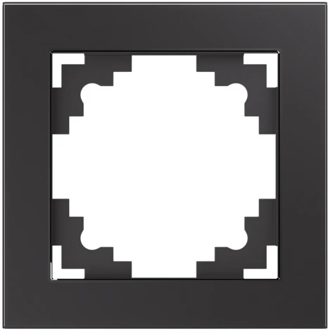 Рамка на 1 пост (графит) Stekker Катрин 39539