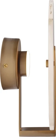 Настенный светильник ST Luce Montre SL1195.301.01 латунь/алебастр LED 1*5W 3000K