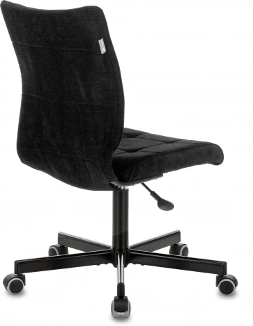 Кресло Бюрократ CH-330M/LT-20 без подлокотников чёрный крестовина металл Stool Group арт.УТ000004847